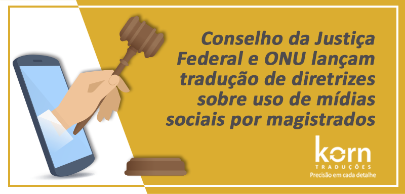 Diretrizes de caráter não obrigatório para o uso de mídias sociais pelos juízes